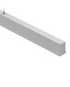 HANOK * LÁMPARA LINEAL LED 38W 4000K 50º BLANCA
